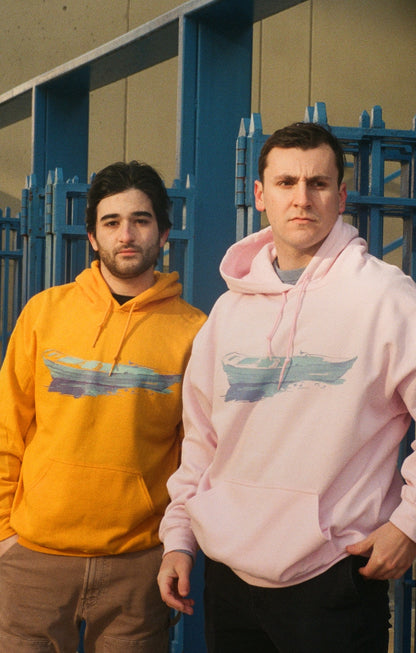 "Sailing Through Time" Hoodie – Gold