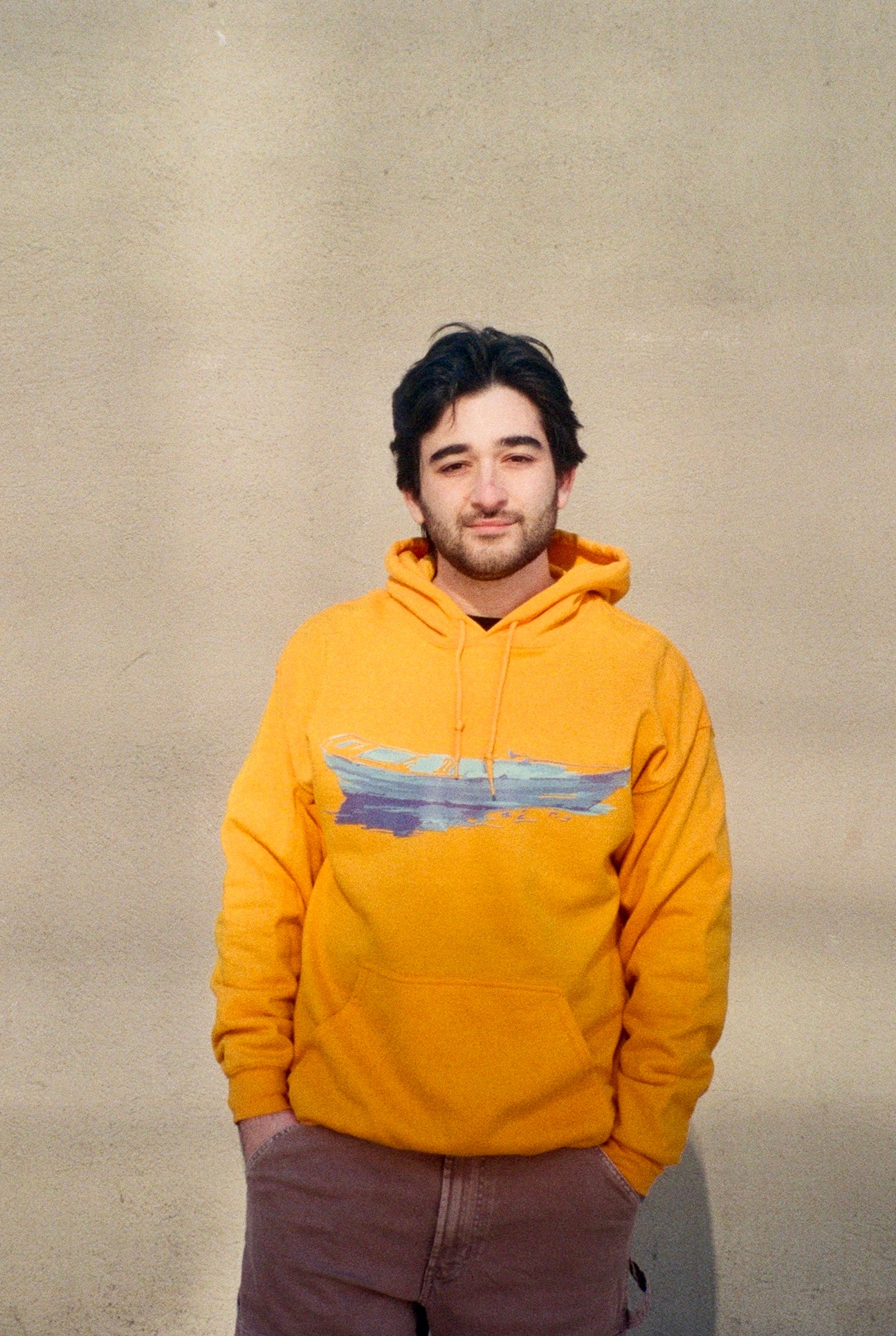 "Sailing Through Time" Hoodie – Gold