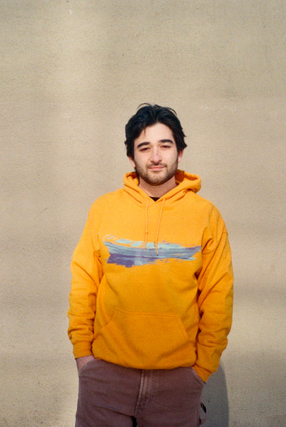 "Sailing Through Time" Hoodie – Gold