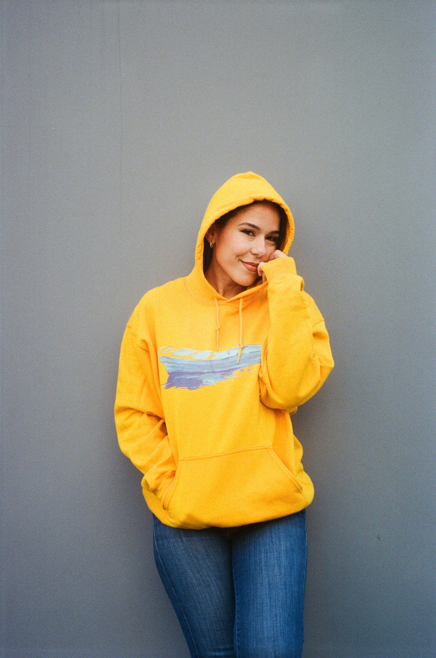 "Sailing Through Time" Hoodie – Gold