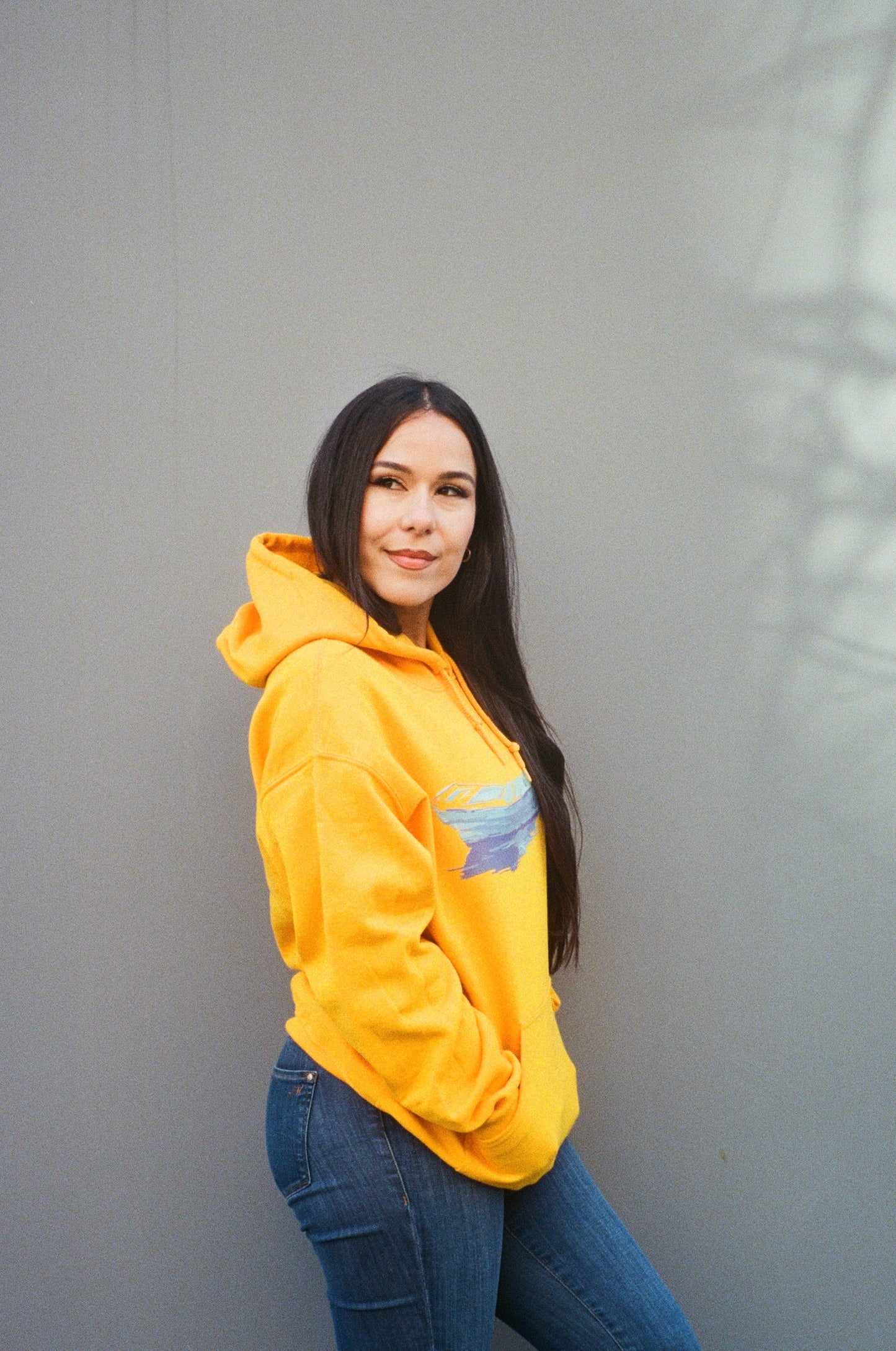"Sailing Through Time" Hoodie – Gold